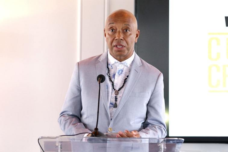 Music Mogul Russell Simmons speaks at the Culture Creators 2nd Annual Awards Brunch Presented By Motions Hair And Ciroc at Mr. C Beverly Hills on June 24, 2017 in Beverly Hills, California.
