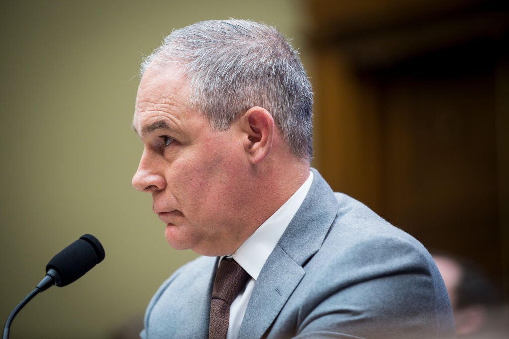 EPA Chief Scott Pruitt