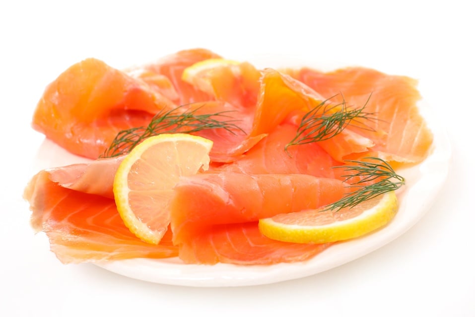 smoked salmon
