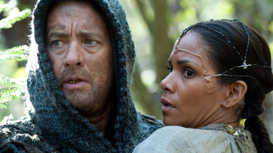Tom Hanks and Halle Berry in Cloud Atlas Tom Hanks and Halle Berry in Cloud Atlas