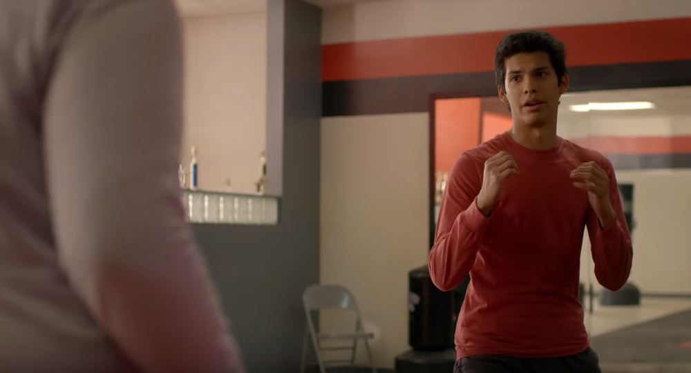 Xolo Maridueña in Cobra Kai Xolo Maridueña in Cobra Kai