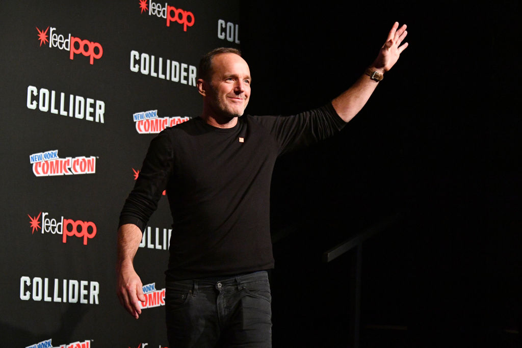 Actor Clark Gregg speak at the Marvel's Agents of S.H.I.E.L.D. panel