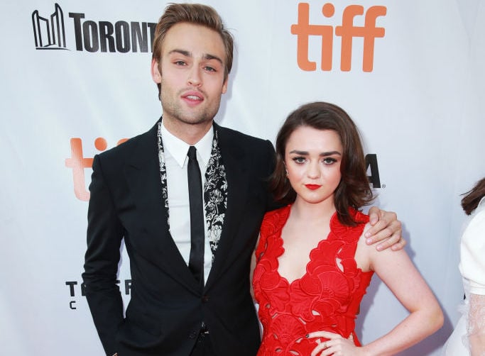 Douglas Booth and Maisie Williams Douglas Booth and Maisie Williams