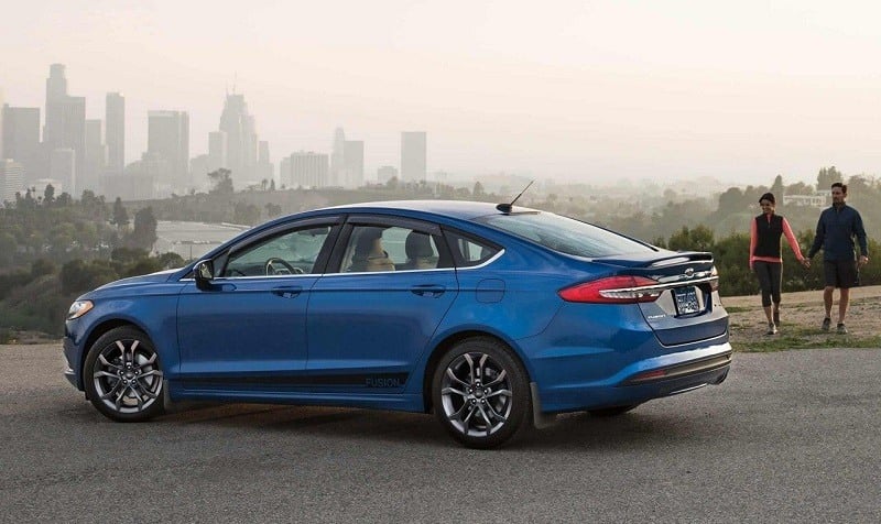 Blue 2018 Fusion SE