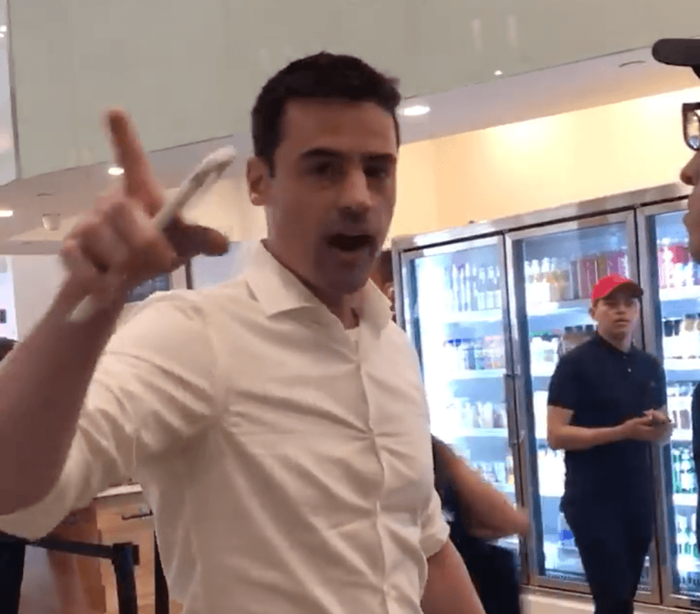 Aaron Schlossberg ranting