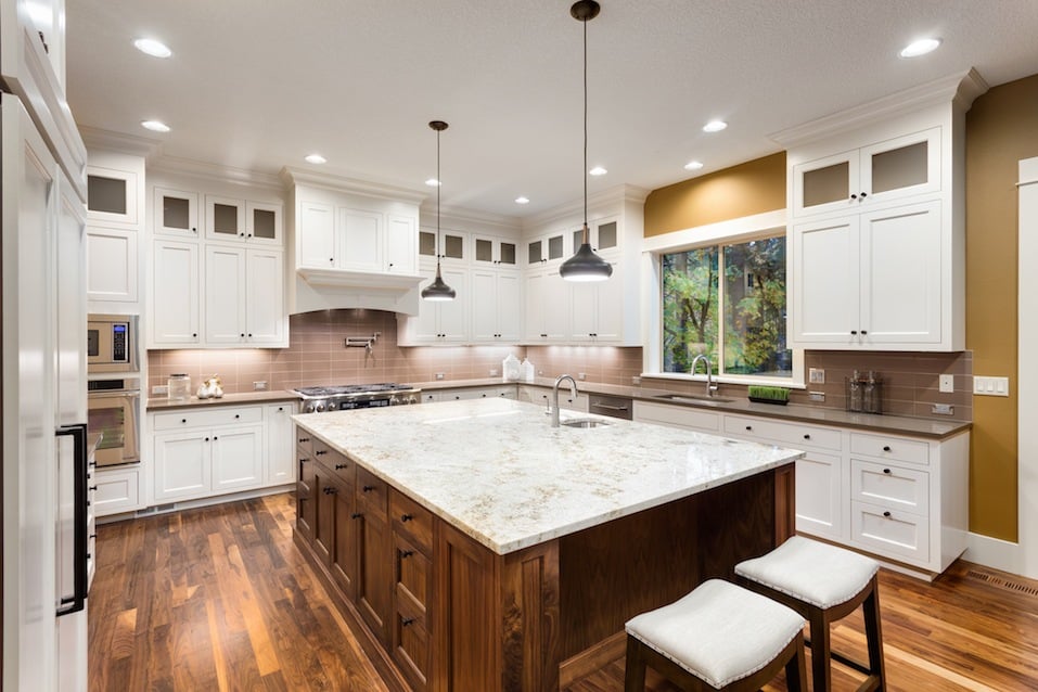 Marble countertop
