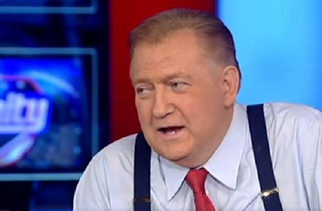 Bob Beckel speaking during a segment. Bob Beckel speaking during a segment.
