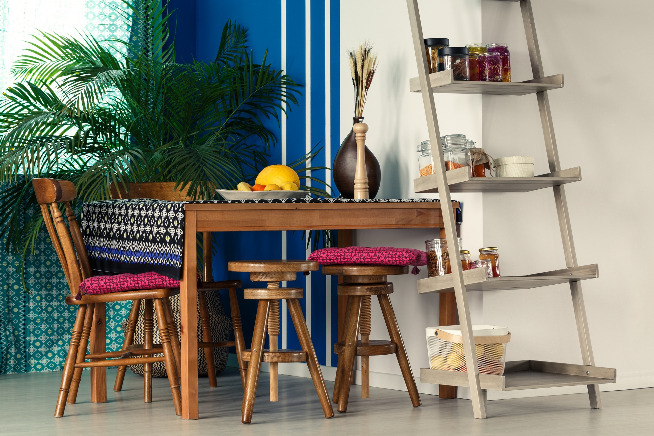 Bohemian or boho style decor