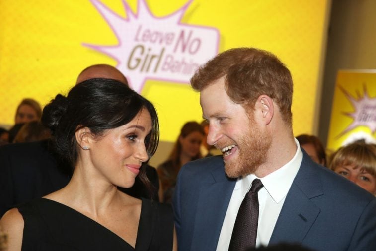 Meghan Markle and Prince Harry attend the Women's Empowerment reception