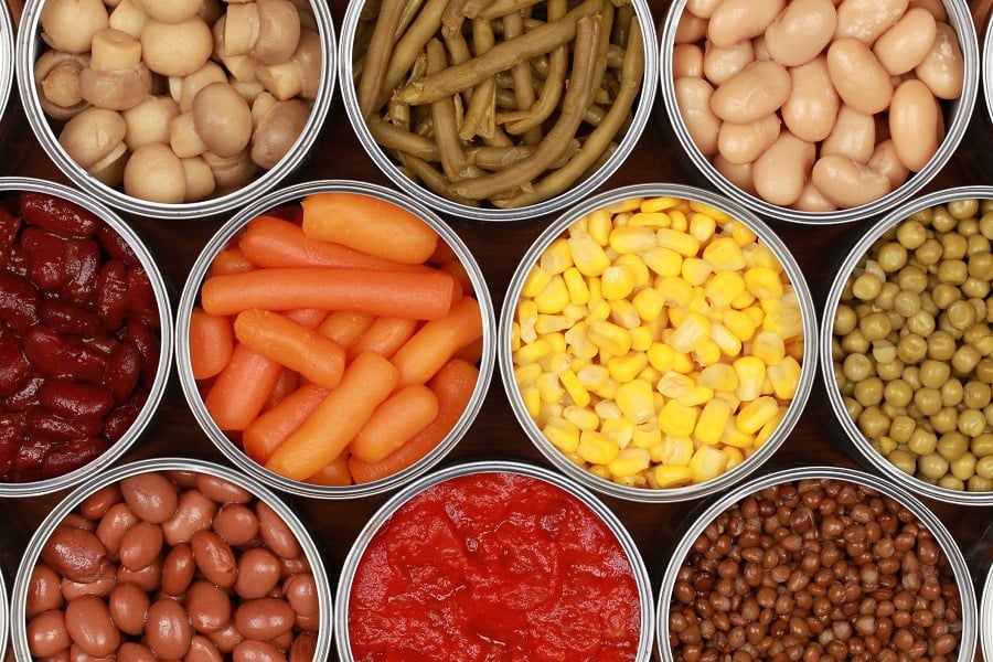 Canned Vegetables Canned Vegetables
