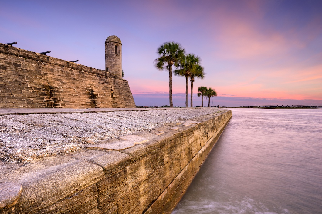 Castillo de San Marcos National Monument.