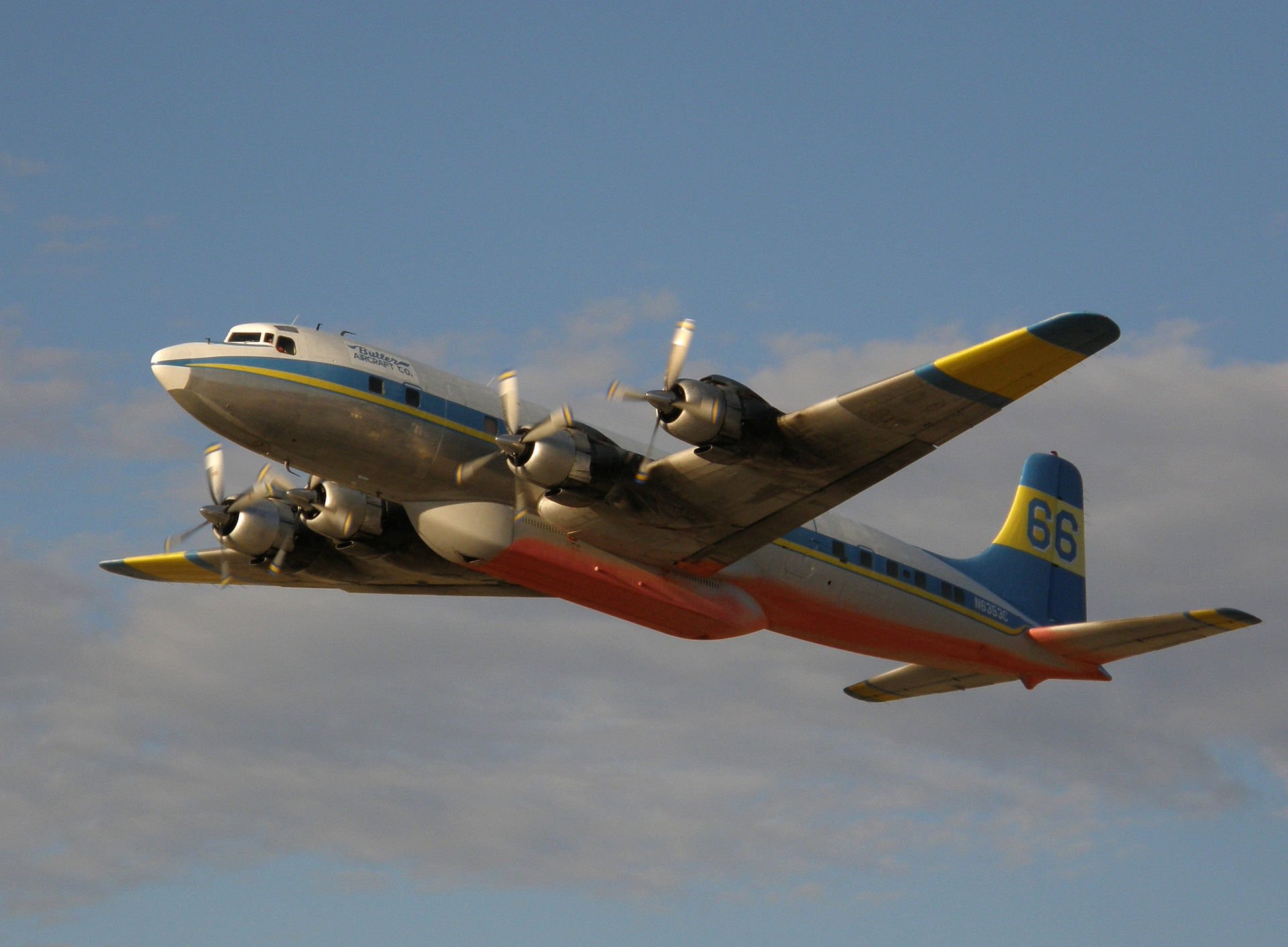 DC-7 aircraft