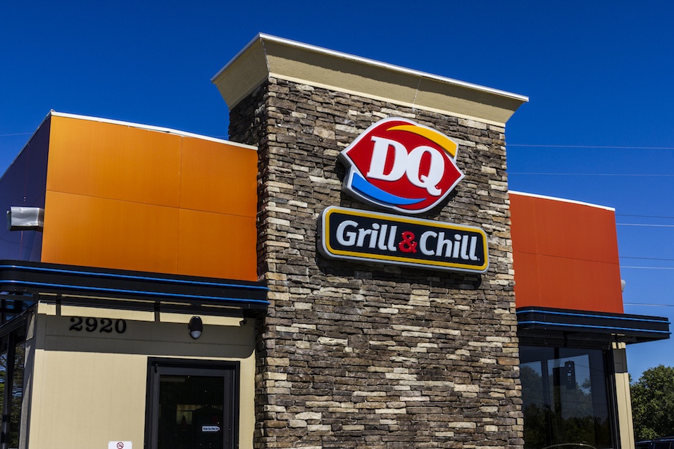 Dairy Queen Retail Fast Food Location. DQ i