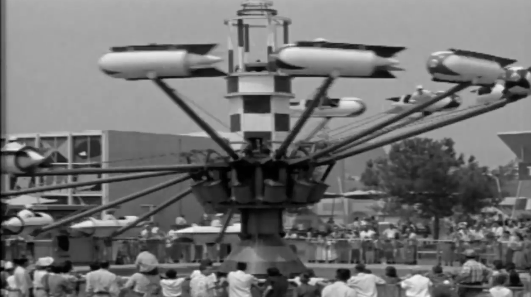 Disneyland opening day 1955 footage
