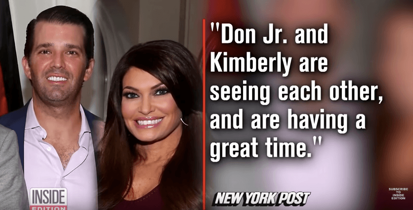 Don Jr and Kimberly Guilfoyle on Inside Edition 