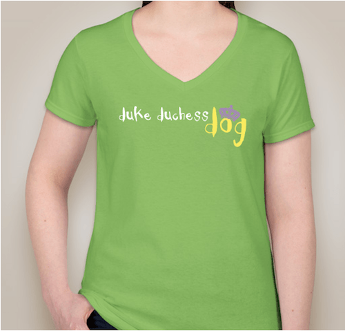 The 'Duke Duchess Dog' T-shirt. The 'Duke Duchess Dog' T-shirt.