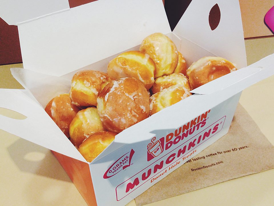 Dunkin Donuts Munchkins