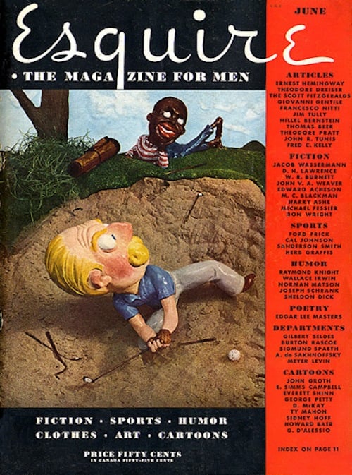 Esquire magazine controversial cover. Esquire magazine controversial cover.