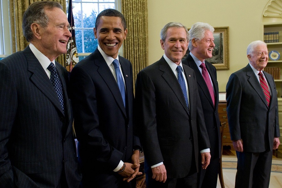 5 Linving presidents of USA 5 Linving presidents of USA