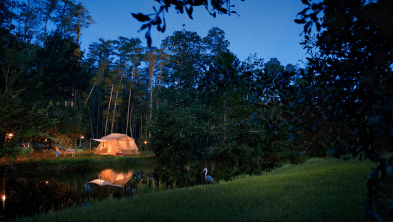 Fort Wilderness Camp Disney tent