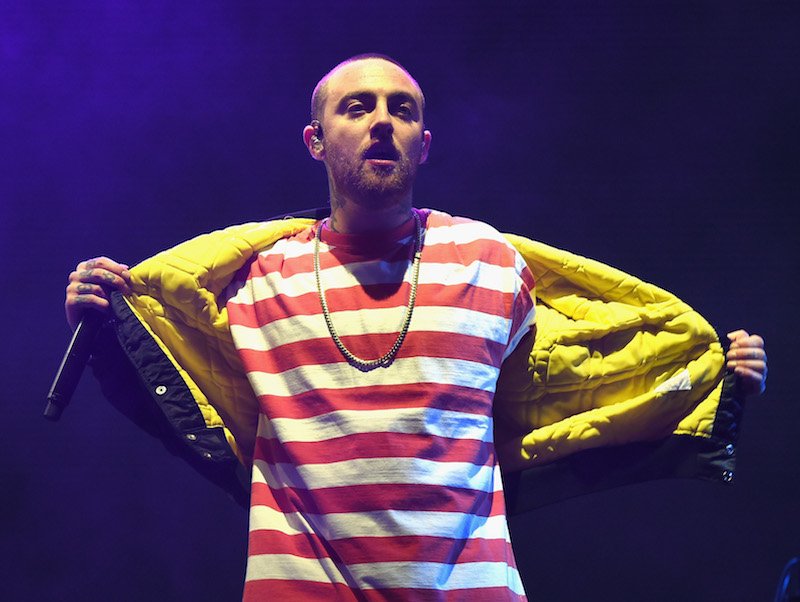 LOS ANGELES, CA - OCTOBER 28: Mac Miller performs on Camp Stage during day 1 of Camp Flog Gnaw Carnival 2017 at Exposition Park on October 28, 2017 in Los Angeles, California. (Photo by Kevin Winter/Getty Images) LOS ANGELES, CA - OCTOBER 28: Mac Miller performs on Camp Stage during day 1 of Camp Flog Gnaw Carnival 2017 at Exposition Park on October 28, 2017 in Los Angeles, California. (Photo by Kevin Winter/Getty Images)