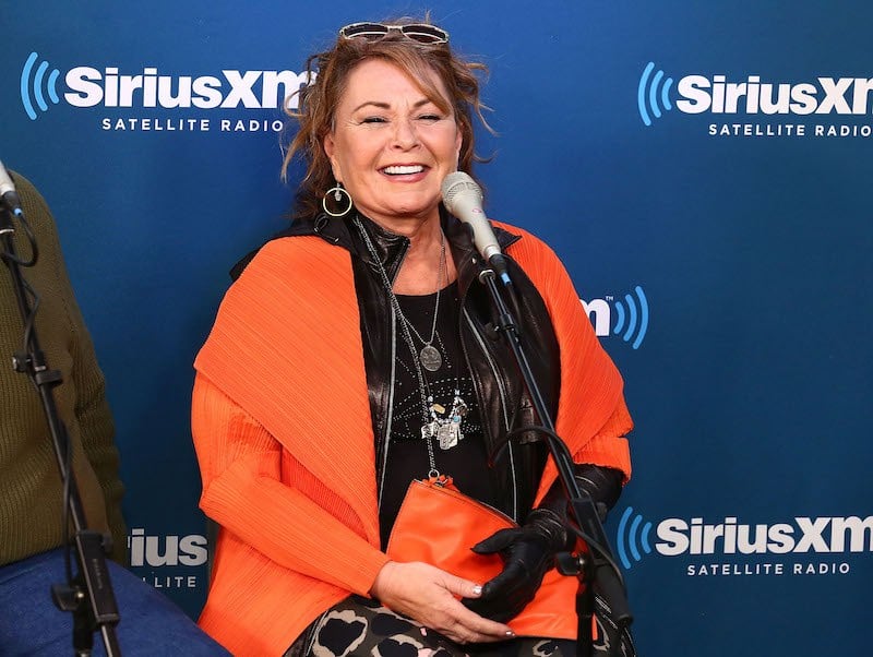 NEW YORK, NY - MARCH 27: Actress Roseanne Barr speaks during SiriusXM's Town Hall with the cast of Roseanne on March 27, 2018 in New York City. (Photo by Astrid Stawiarz/Getty Images for SiriusXM)
