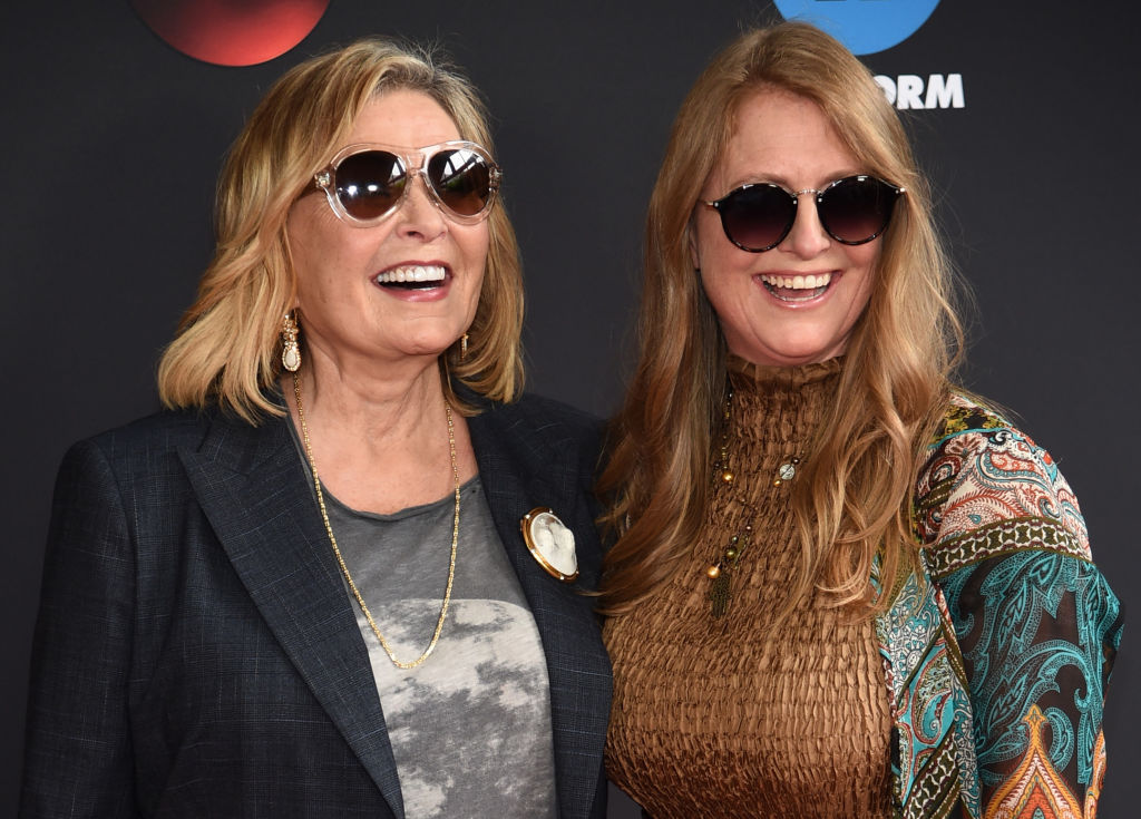 Roseanne Barr and Brandi Brown