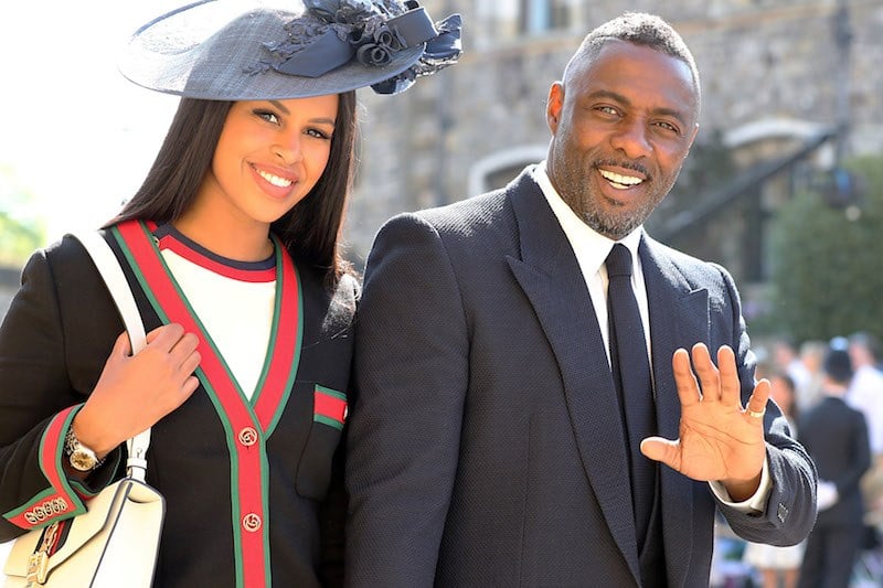WINDSOR, UNITED KINGDOM - MAY 19: Idris Elba and Sabrina Dhowre arrive at St George's Chapel at Windsor Castle before the wedding of Prince Harry to Meghan Markle on May 19, 2018 in Windsor, England. (Photo by Gareth Fuller - WPA Pool/Getty Images) WINDSOR, UNITED KINGDOM - MAY 19: Idris Elba and Sabrina Dhowre arrive at St George's Chapel at Windsor Castle before the wedding of Prince Harry to Meghan Markle on May 19, 2018 in Windsor, England. (Photo by Gareth Fuller - WPA Pool/Getty Images)