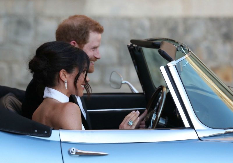 Meghan Markle and Prince Harry reception