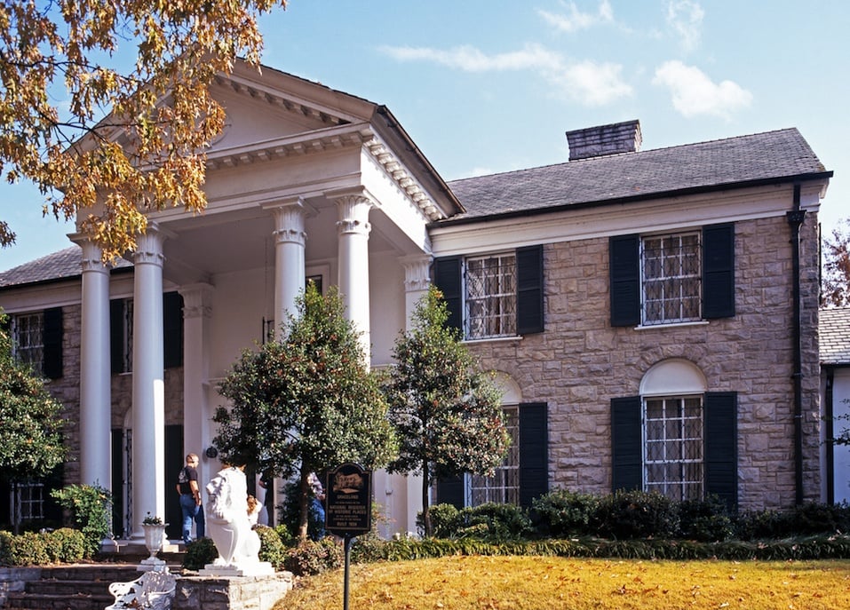 Graceland, the home of Elvis Presley