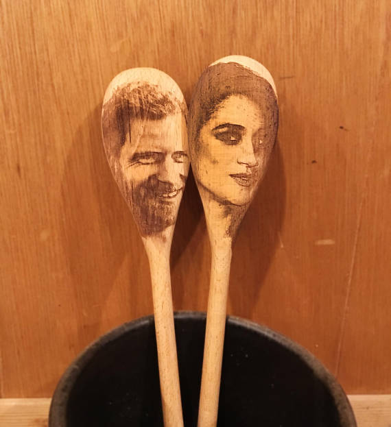 Harry and Meghan spoons