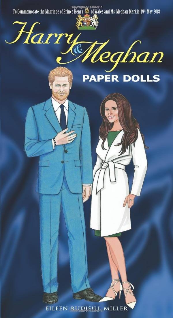 Harry and meghan paper dolls