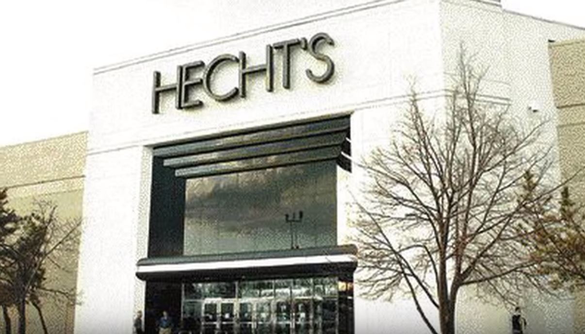 A picture of a former Hecht's Department Store location