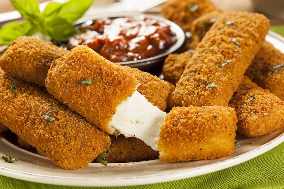 Mozzarella sticks Mozzarella sticks