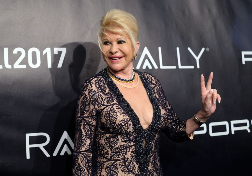 Ivana Trump at Gabrielle's Angel Foundation for Cancer Research Angel Ball 2017