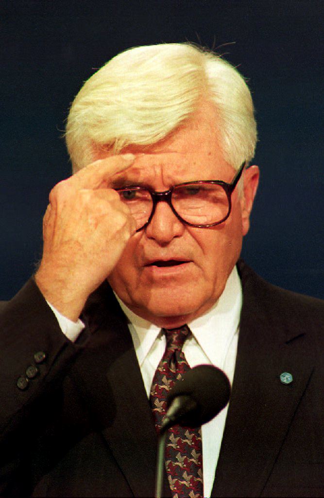 Vice presidential candidate James Stockdale, an in