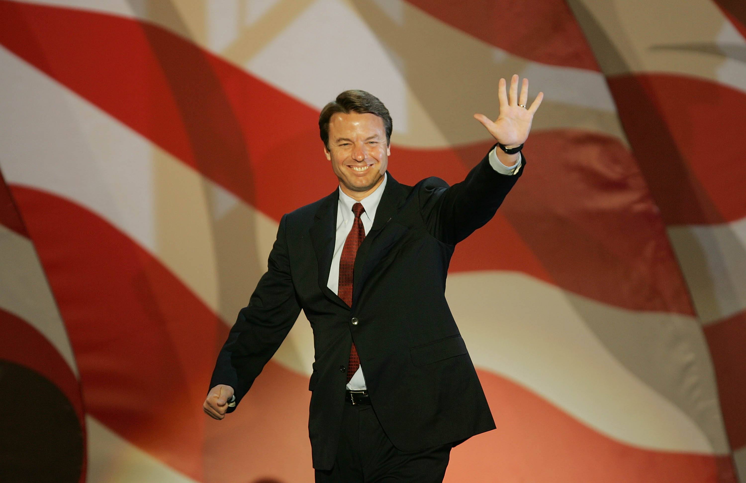 Democratic Vice Presidential candidate Senator John Edwards 