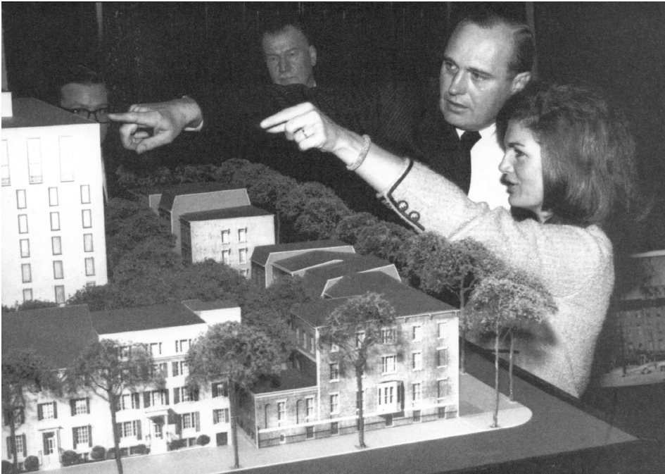 John Warnecke and Jackie Kennedy