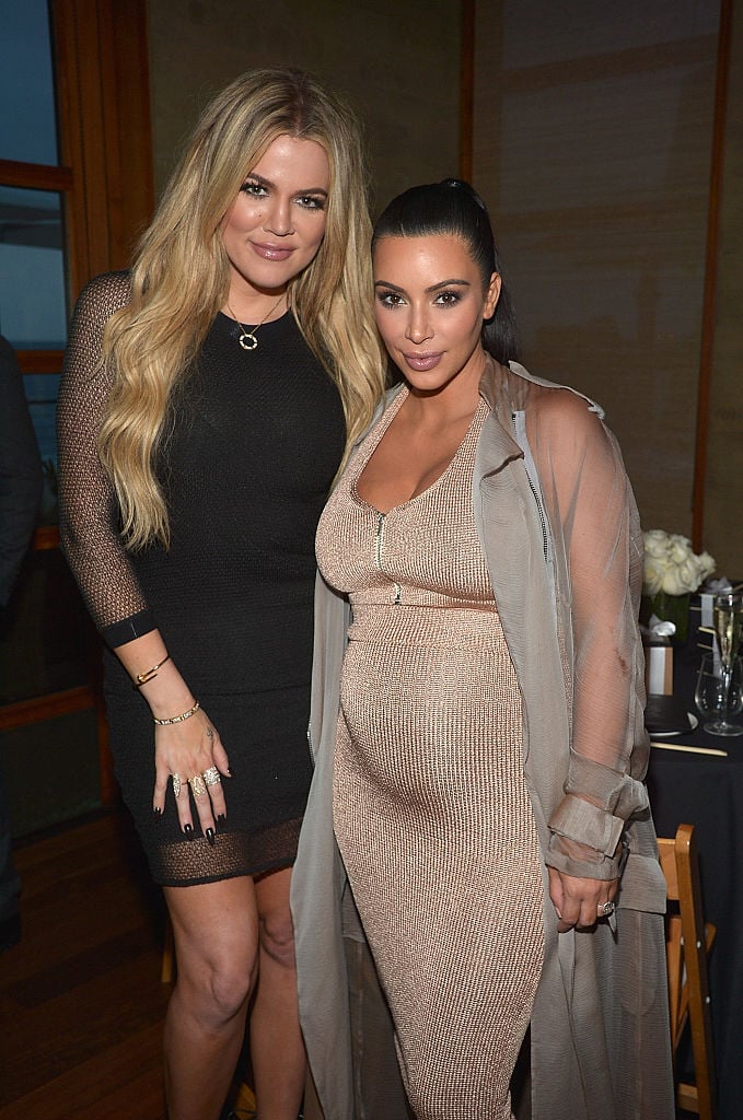 Kim and Khloe Kardashian