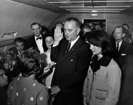 LBJ took office LBJ took office