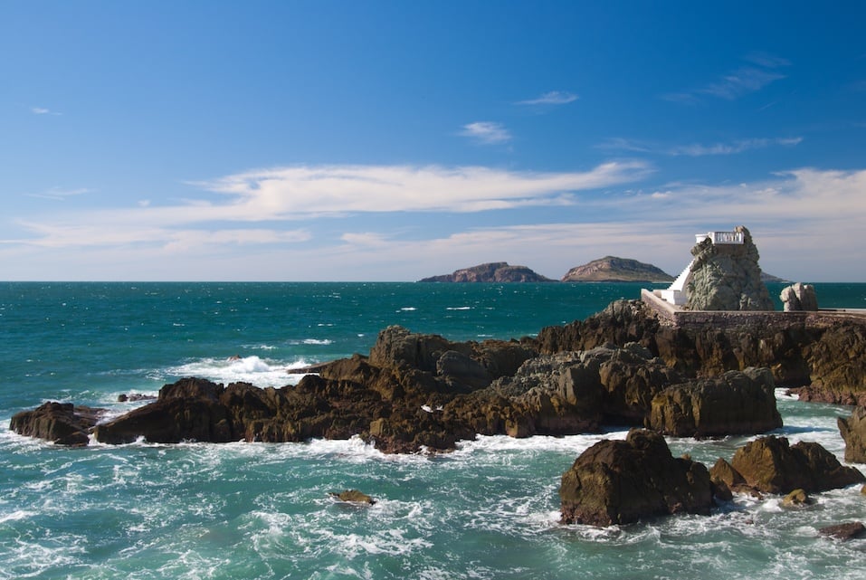 Mazatlan coast Mexico