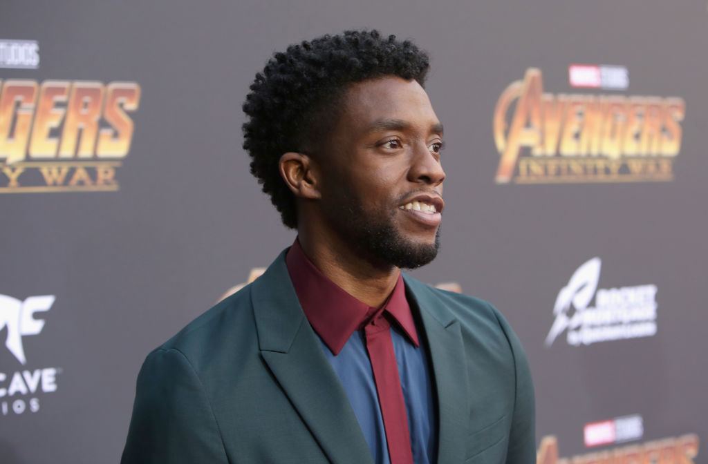 Actor Chadwick Boseman attends the Los Angeles Global Premiere for Marvel Studios Avengers