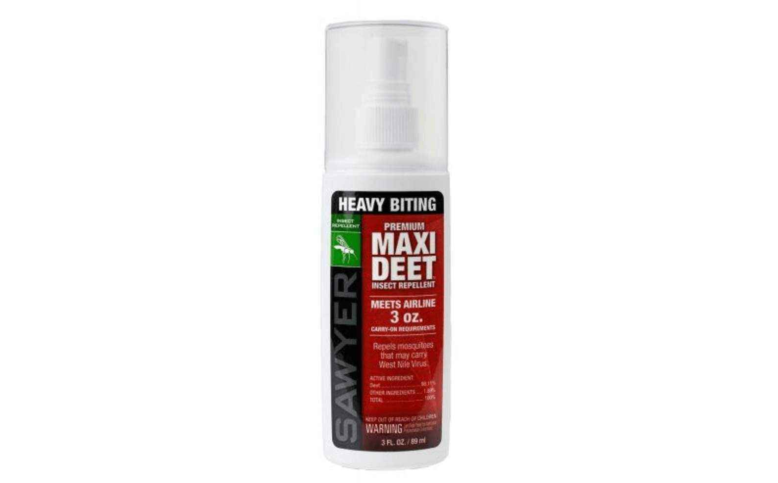 Sawyer Products Premium Maxi-DEET Insect Repellent Pump Spray