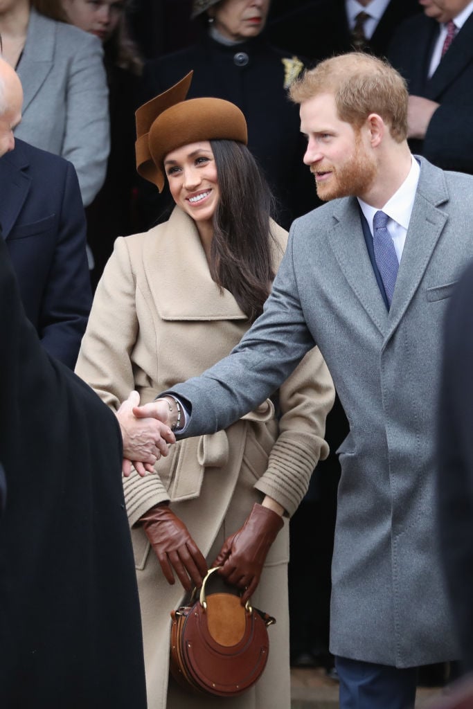 Meghan Markle and Prince Harry attend Christmas Day Church service