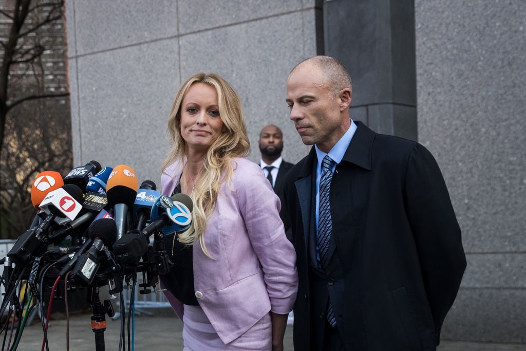 Lawyer Michael Avenatti with Stormy Daniels Lawyer Michael Avenatti with Stormy Daniels