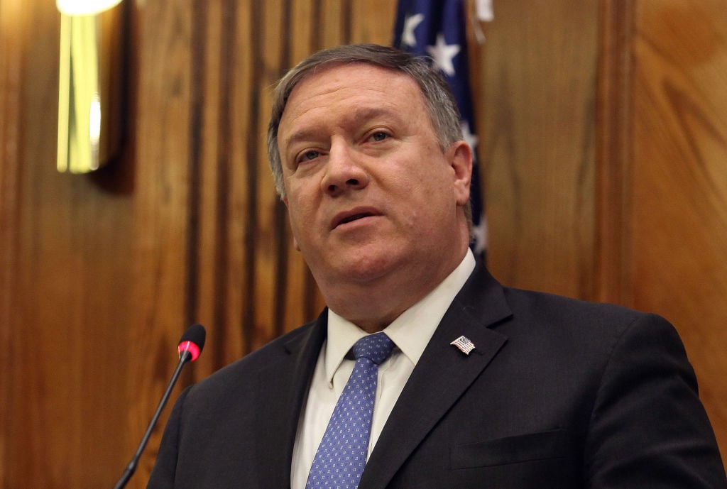 U.S. Secretary Of State Mike Pompeo Visits Jordan U.S. Secretary Of State Mike Pompeo Visits Jordan