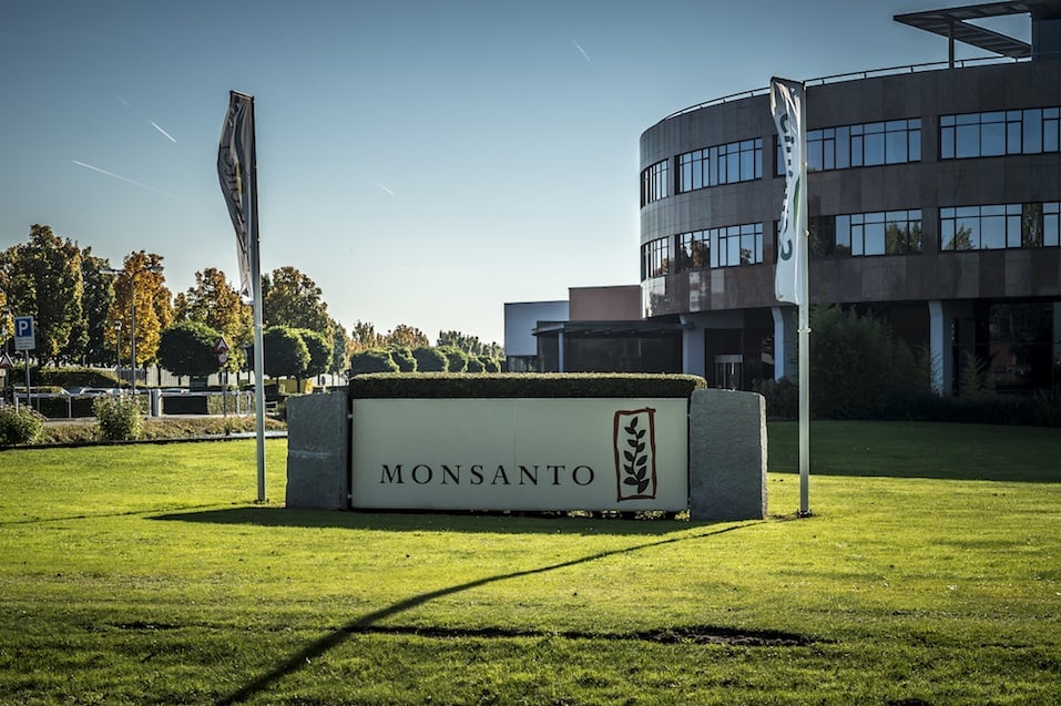 Entrance Monsanto Holland B.V. Bergschenhoek, active in the sector wholesale of grain, unmanufactured tobacco, oil, seeds and animal feed
