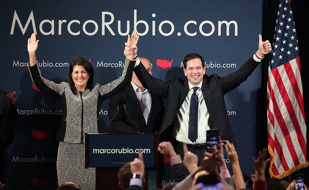 GOP Presidential Candidate Marco Rubio Holds SC Primary Night Gathering