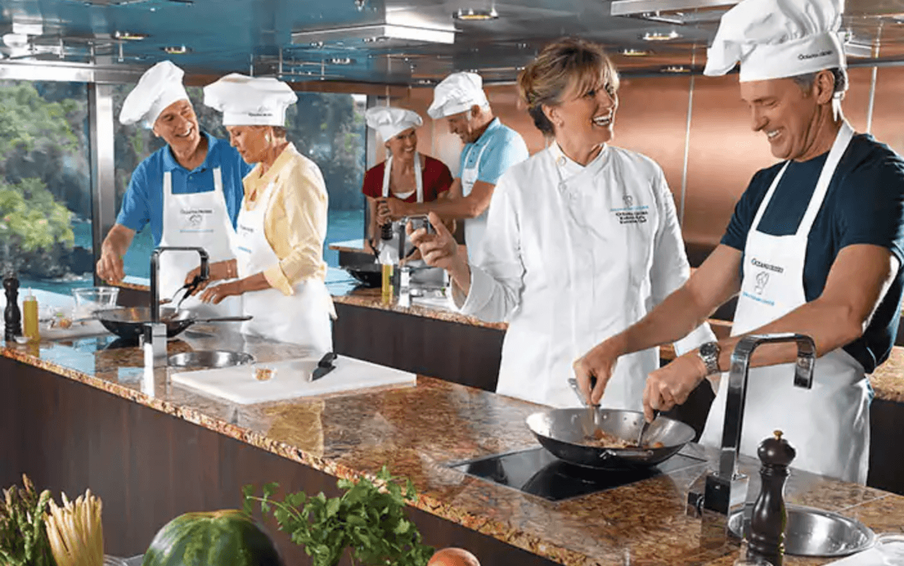 Oceania cooking classes