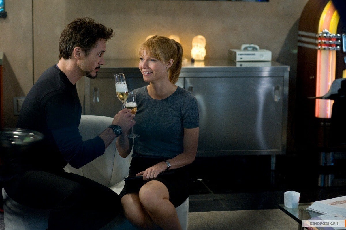 Pepper Potts and Tony Stark Iron Man Pepper Potts and Tony Stark Iron Man